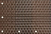 Osłona balkonowa technorattanowa oczkowana 1200 g/m2 90x100cm RD06, Brąz mix