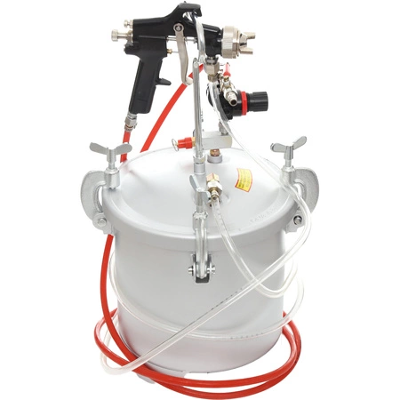 Agregat malarski pneumatyczny 8l z reduktorem