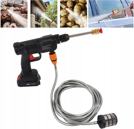 Myjka ciśnieniowa, akumulatorowa 21V 15Bar