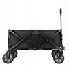 WÓZEK TRANSPORTOWY OGRODOWY PLAŻOWY TURYSTYCZNY SKŁADANY PRZYCZEPKA 90L