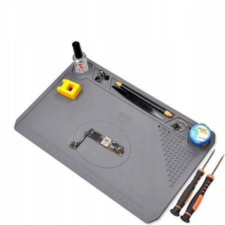 MATA SERWISOWA SILIKONOWA DO LUTOWANIA PODKŁADKA ANTYSTATYCZNA 350x220mm