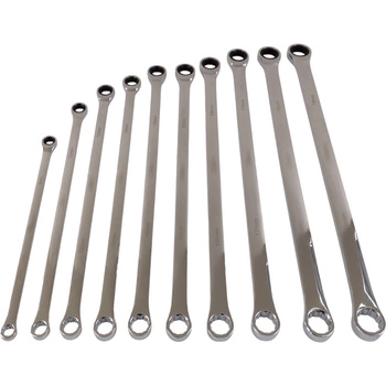 Klucze do napinaczy z grzechotką 8-19mm, 10szt.