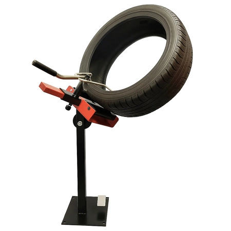 Stojak do naprawy opon kół samochodowych