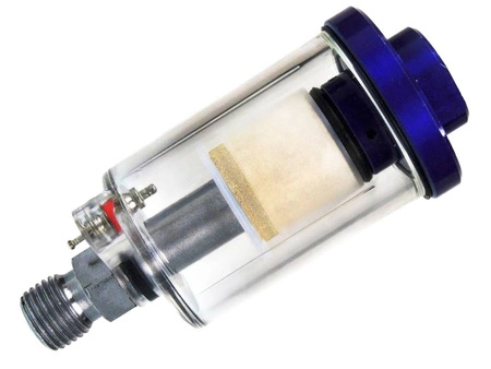 Filtr powietrza separator-odwadniacz do pistoletu lakierniczego 1/4