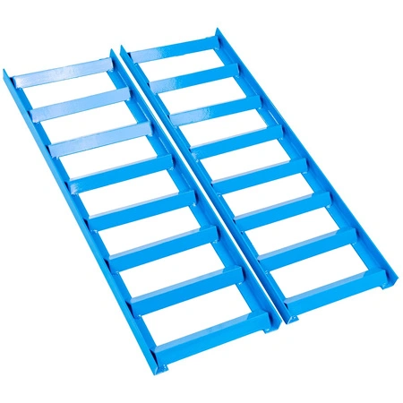 Najazdy samochodowe rampy - przedłużki do najazdów 80cm stalowe komplet, 2szt.