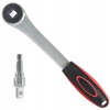 Klucz stopniowy z grzechotką do śrubunków sztorcowy
