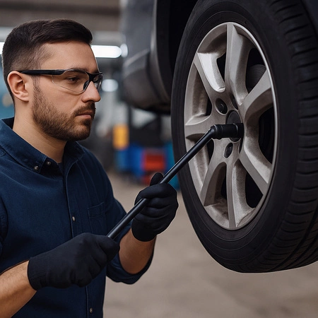 Klucz do kól dwustronny nasadowy 400mm 32x33mm