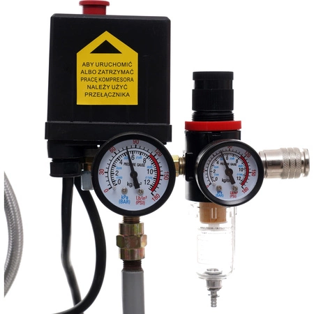 Kompresor bezolejowy 100l