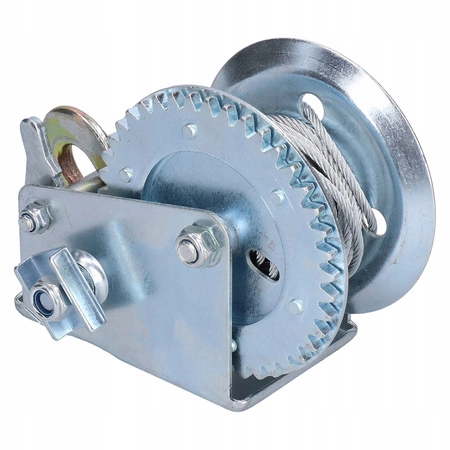 WYCIĄGARKA LINOWA RĘCZNA NA KORBĘ 450KG