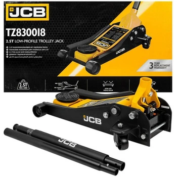 Podnośnik samochodowy hydrauliczny żaba niskoprofilowy 2,5t, JCB