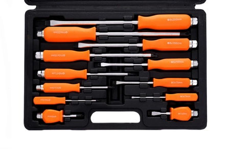 Śrubokręty do podbijania w walizce zestaw, 12szt