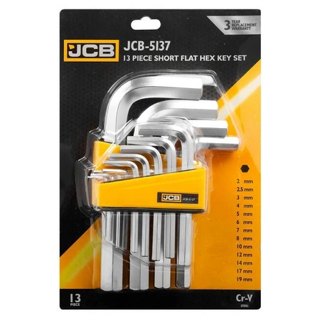 Zestaw kluczy IMBUS 13el. (2-19mm)
