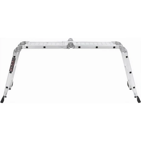 Drabina aluminiowa składana z platformą 4x3 346cm