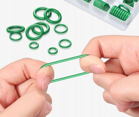 ZESTAW ORINGÓW O-RINGI USZCZELKI KLIMATYZACJI 420el GUMOWE OLEJOODPORNE