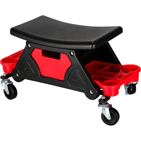 Stołek warsztatowy na kółkach 360° do detailingu 135kg