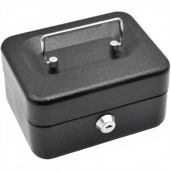 Kasetka na pieniądze 150x120x80mm na kluczyk