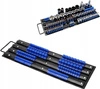 SZYNA ORGANIZER STOJAK DO NASADEK KLUCZY NASADOWYCH 80 szt. 1/4" 3/8" 1/2"