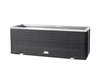 Donica ogrodowa technorattanowa 98x25x34cm RD03 - Antracyt