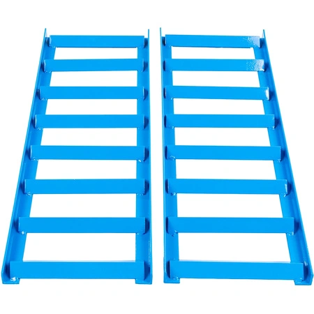 Najazdy samochodowe rampy - przedłużki do najazdów 80cm stalowe komplet, 2szt.