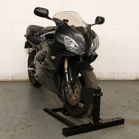 Stojak motocyklowy transportowy