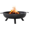Palenisko ogrodowe stalowe 58cm okrągłe - na grill i ognisko