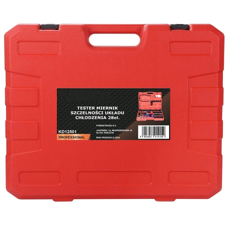 Miernik szczelności układu chłodzenia tester klimatyzacji zestaw, 27el.