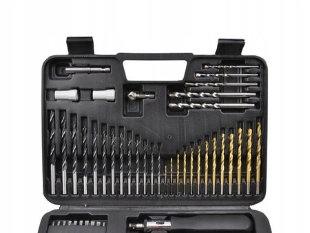 ZESTAW KOMPLET WIERTEŁ NASADEK BITÓW WKRĘTAKI 109