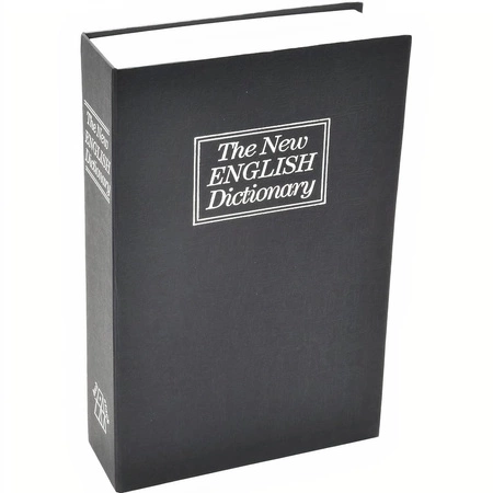 Kasetka na pieniądze książka 240x155x55 na kluczyk