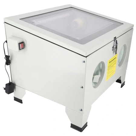 Piaskarka kabinowa 90l + akcesoria