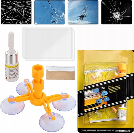 ZESTAW NAPRAWCZY SZYBY SAMOCHODOWEJ