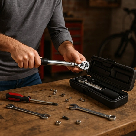 Klucz dynamometryczny 1/4'' 2,26-22,6 Nm