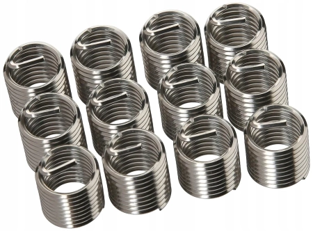 SPRĘŻYNKI NAPRAWY GWINTU M6 x 1,0 x 6MM - 20 SZT.