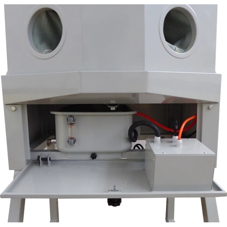 Myjka ciśnieniowa kabinowa z podgrzewaniem wody do warsztatu, przemysłowa