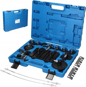 Adaptery do odpowietrzania i wymiany płynu hamulcowego zestaw, 12 adapterów