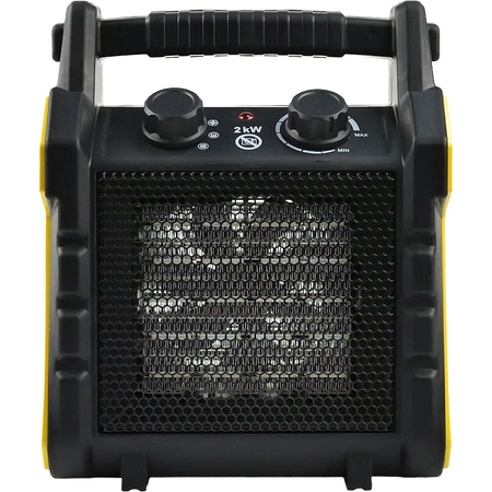 Nagrzewnica elektryczna ceramiczna z termostatem - grzejnik 2KW