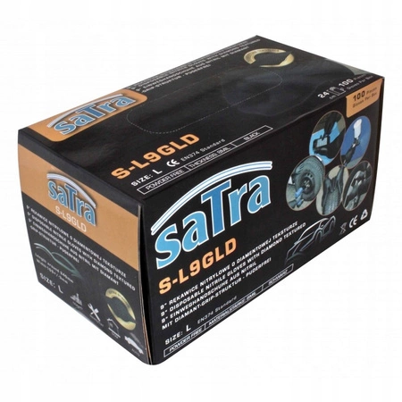 Nitrylowe extra grube rękawice warsztatowe M 100 sztuk