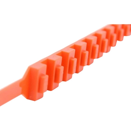 Łańcuchy śniegowe antypoślizgowe opaski samozaciskowe na opony koła, 10szt.