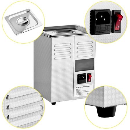 Myjka ultra dźwiękowa 2l