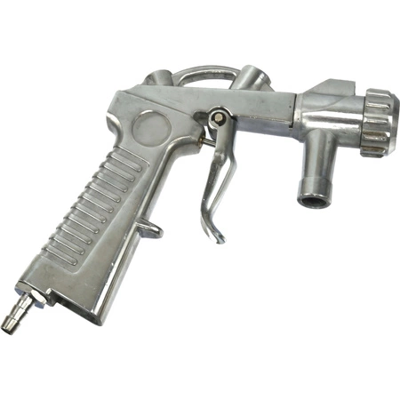 Piaskarka pistolet do piaskarki kabinowej + 4 dysze 90/220/350