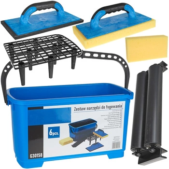 Zestaw narzędzi do fugowania 6el.