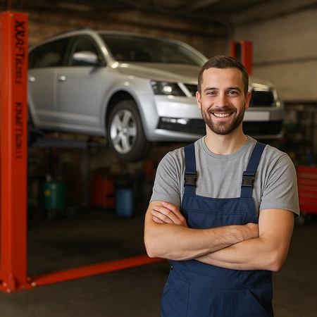 Podnośnik samochodowy kolumnowy hydrauliczny automatyczny 4200kg