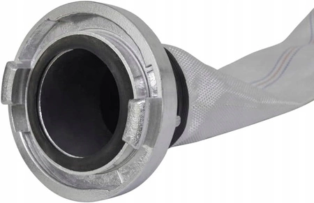 WĄŻ STRAŻACKI PARCIANY DO WODY SZAMBA 2 CALE 20M Z SZYBKOZŁĄCZAMI DO POMPY