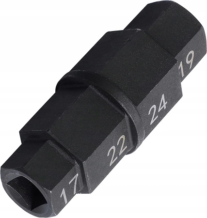 Nasadka klucz osi przedniego koła motoru 3/8