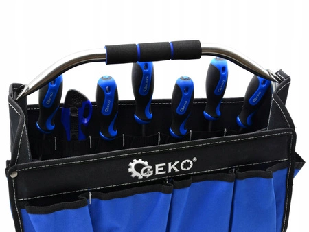 Torba narzędziowa warsztatowa monterska metalowa rączka + pasek