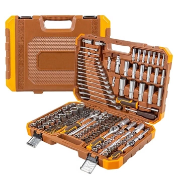 Zestaw narzędzi 1/4", 3/8" i 1/2" 6-kątnych 4-32mm, 216el.