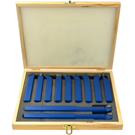 Noże tokarskie 16x16mm zestaw, 11el.