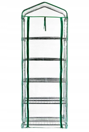 Mini szklarnia ogrodowa 5 półek, 195x70x50cm