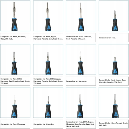 Zestaw do rozłączania konektorów, 23el.