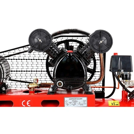 Kompresor olejowy 200L dwutłokowy 380/400V