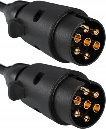 PRZEWÓD SPIRALNY 7PIN 3m PRZEDŁUŻACZ DO PRZYCZEP